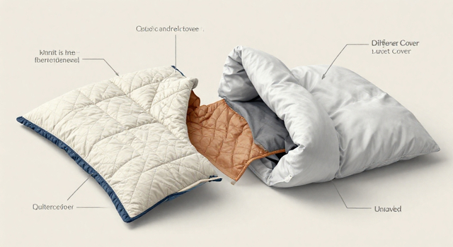 What is the Difference between Quilt Cover And Duvet Cover: Unraveled