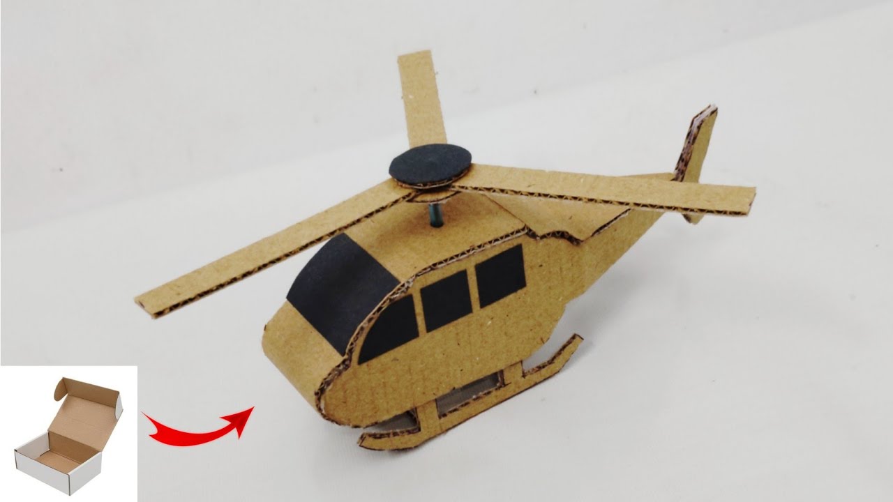How to Make a Helicopter for School Project